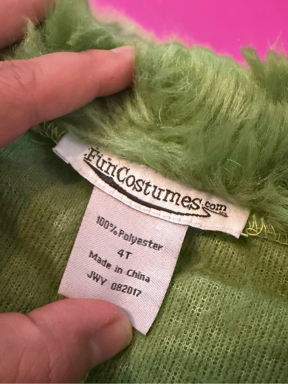 funcostumes toddler green